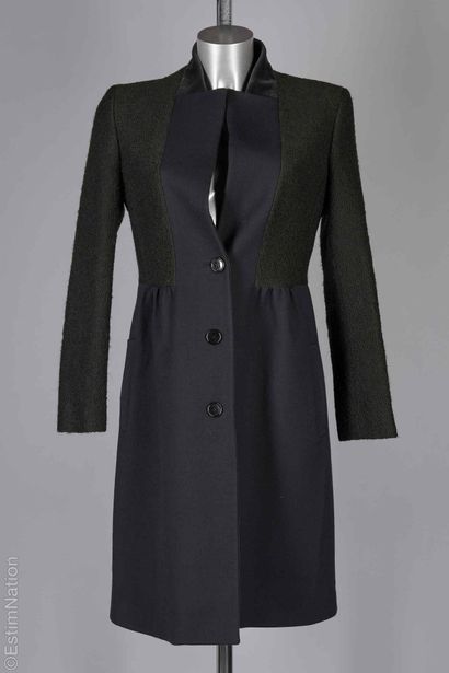 ETRO
MANTEAU en laine et coton tissés bouclette...