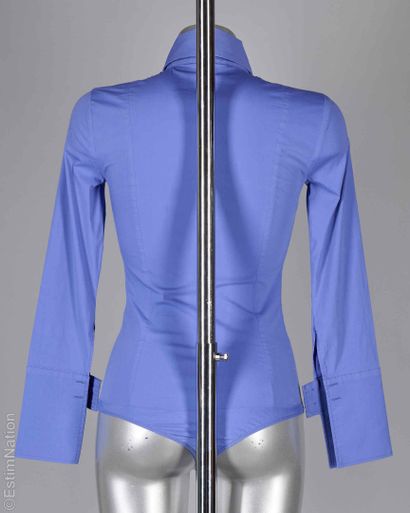 PATRIZIA PEPE
Lavender cotton shirt-bodysuit...