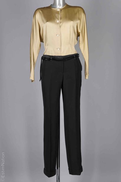 EMPORIO ARMANI, MAX MARA
Tuxedo-inspired...