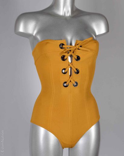 ÉRÈS
TWO ONE-PIECE SWIMSUITS made of polyamide:...