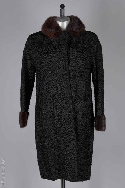 LEON VISSOT CIRCA 1960/70
MANTEAU en breitschwanz...