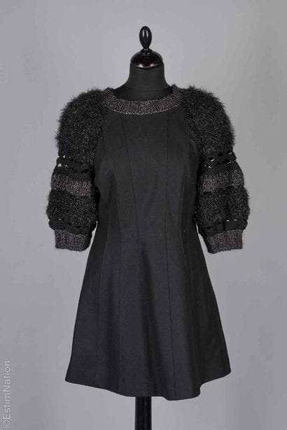 ALBERTA FERRETTI
ROBE évasée en feutre de...