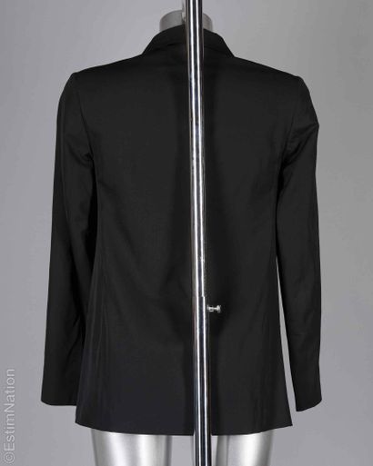 YS YOHJI YAMAMOTO
VESTE en laine noire, parementures...