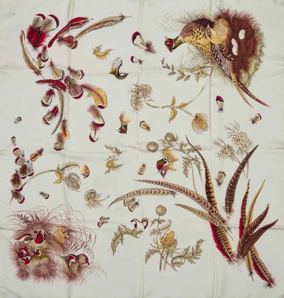 ANONYME, YVES SAINT LAURENT
CARRE en twill...