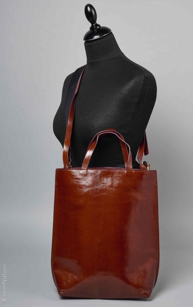 GANNI
BAG in imitation leather with shiny...