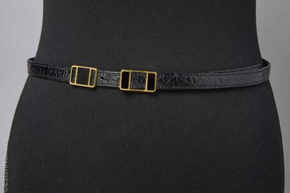 ST DUPONT VINTAGE PIECES
FINE BELT in Nile...