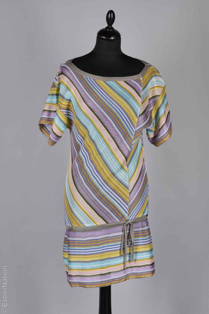 M MISSONI
MINI TUNIC DRESS in viscose knit...