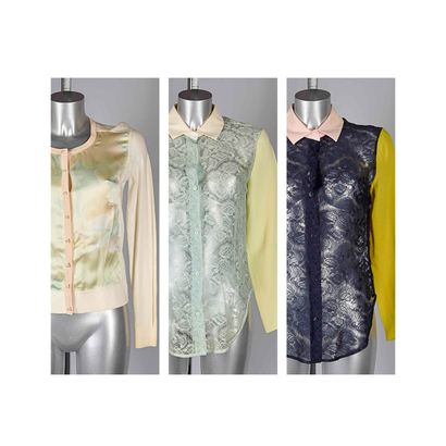 PAULE KA, CARVEN
CARDIGAN en coton, soie...