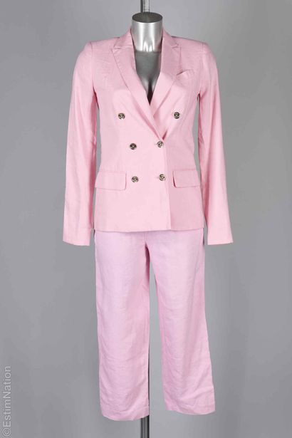 MICHAEL KORS
Pink stretch polyester suit:...