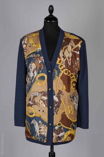 CELINE CIRCA 1990
ENSEMBLE in silk twill...