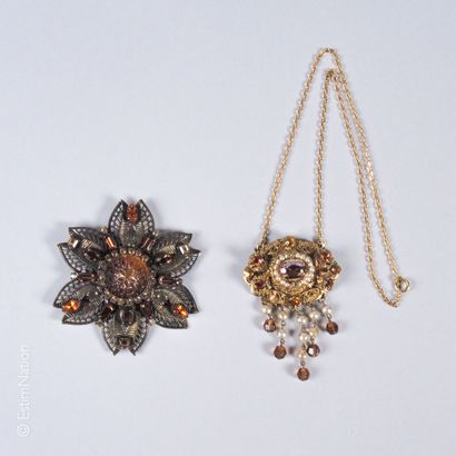 FRANGOS, ANONYMOUS
Gilded openwork metal...