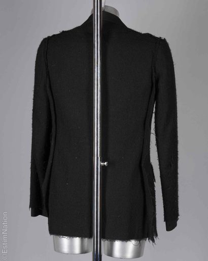 YOHJI YAMAMOTO
Jacket in black jute-style...