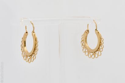 SET OF GOLD EARRING PAIRS
Set in 18K yellow...