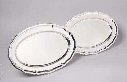 SILVER PLATED METAL - CHRISTOFLE
CHRISTOFLE

Pair...
