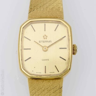 ETERNA
18K yellow gold (750/°°) wristwatch,...