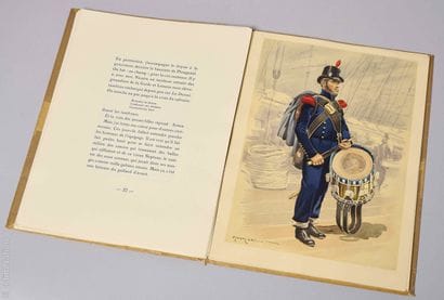 MILITARIA 
MAC ORLAN [Pierre] Tambours 1760...
