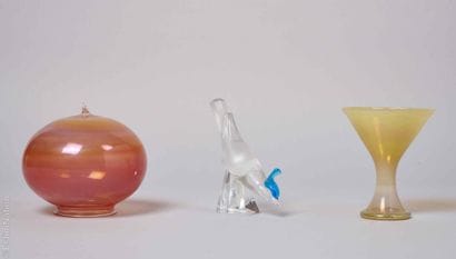 20TH-CENTURY GLASSWARE - LALIQUE AND OTHERS...