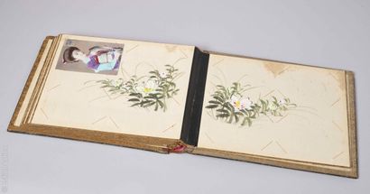 JAPAN
Album containing seven black-and-white...