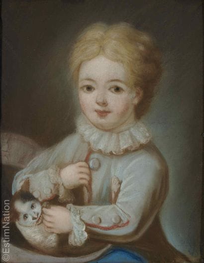 PASTELS XIXE
École française dans le goût...