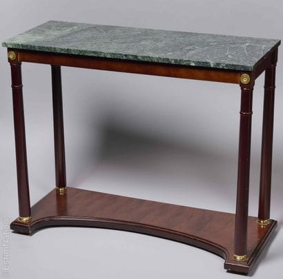 MOBILIER CLASSIQUE
Petite console en contre-plaqué...