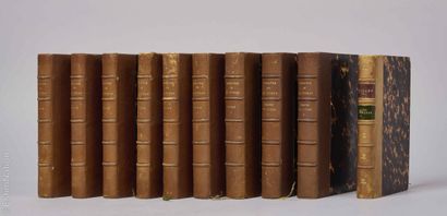 LITTERATURE - THEATRE 
Ensemble de neuf volumes...