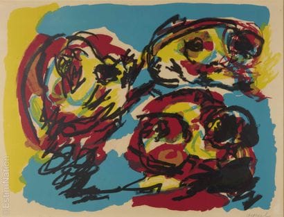 ESTAMPES CONTEMPORAINES - APPEL
Karel APPEL...