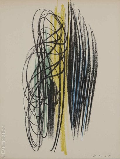 ESTAMPES CONTEMPORAINES - HARTUNG
Hans HARTUNG...