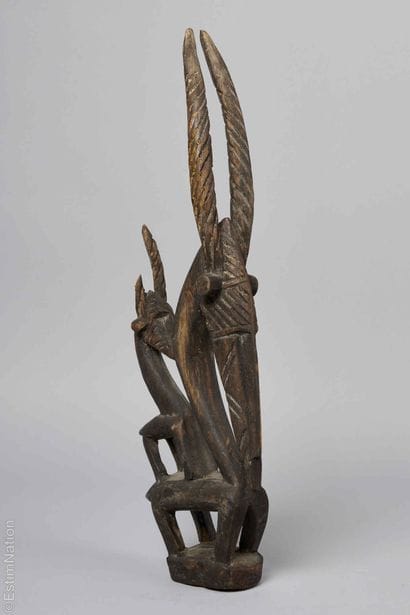 AFRICAN ART - MALI 
Tji wara Bambara crest,...