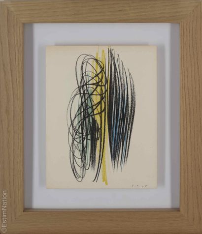 ESTAMPES CONTEMPORAINES - HARTUNG
Hans HARTUNG...