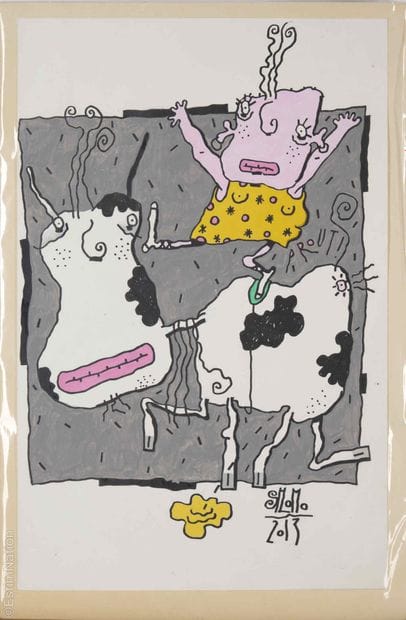 DESSIN CONTEMPORAIN - SHLOMO
Robert GAILLOT...