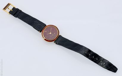 ST. DUPONT
Gold-plated steel watch band,...
