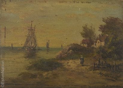 ART MODERNE - HENRION
École française, fin...
