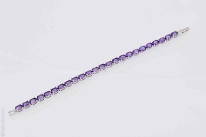 AMETHYST BRACELET
925/°° sterling silver...