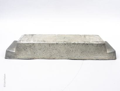 LINGOT D'ETAIN - Fin XIXème Début XXème 
Lingot...