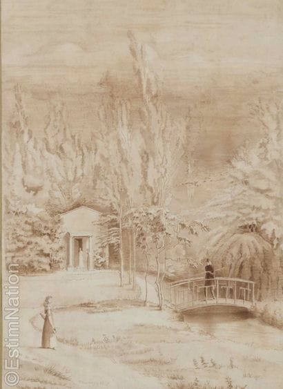 DESSINS XIXE - TAUNAY 
Nicolas Antoine TAUNAY...