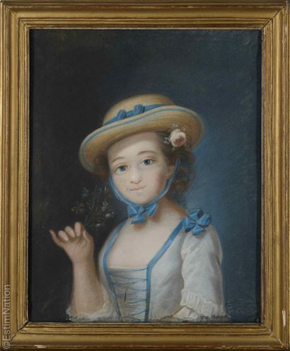PASTELS XIXE
École française dans le goût...
