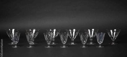 TABLEWARE - GLASSES
Glass serving set with...