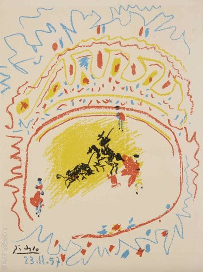 ESTAMPES CONTEMPORAINES - PICASSO 
d'après...
