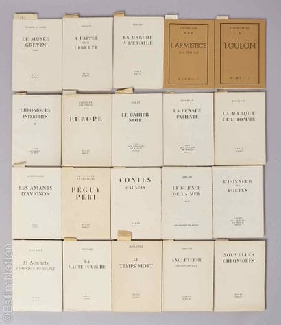 BIBLIOPHILIE - EDITIONS DE MINUIT
ÉDITIONS...