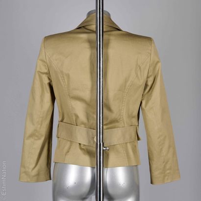D&G DOLCE & GABBANA
VESTE en gabardine de...