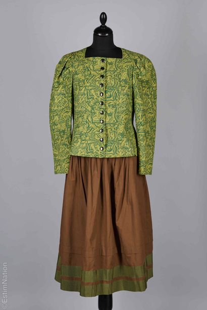 LANVIN N°03832, LANVIN CIRCA 1988
ENSEMBLE...