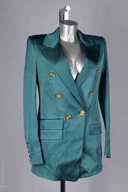 ALEXANDRE VAUTHIER COUTURE
ENSEMBLE en satin...