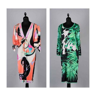 LEONARD VINTAGE
DEUX ROBES : la première...