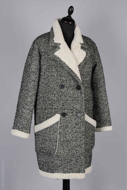 ERMANNO SCERVINO
MANTEAU en laine et acrylique...