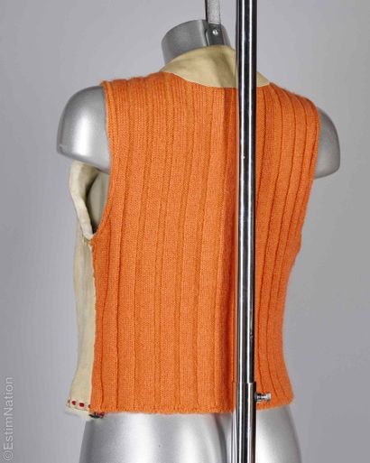 JC DE CASTELBAJAC TRICOT CIRCA 1992
GILET...
