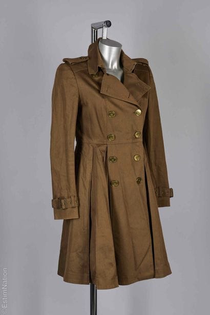 BURBERRY LONDON
TRENCH en gabardine de coton...