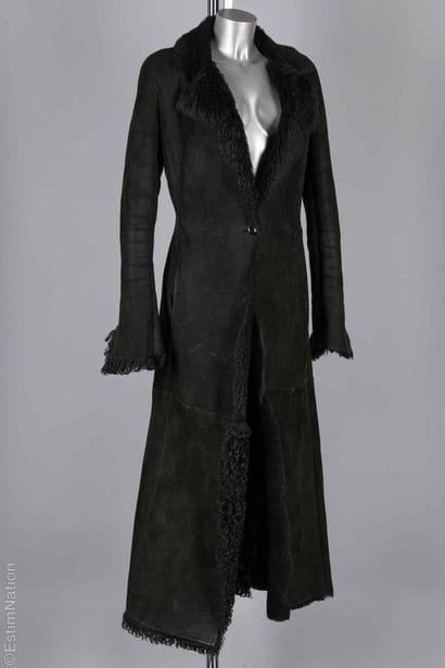 VENTCOUVERT
MANTEAU cache-poussière en shearling...
