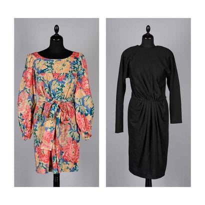 GUY LAROCHE, BADLEY MISCHKA
DEUX ROBES en...