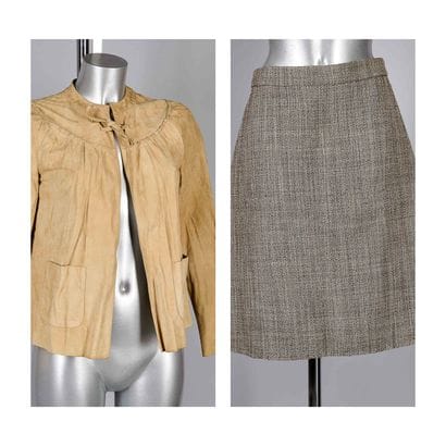 TOD'S, MARC JACOBS
VESTE en agneau velours...