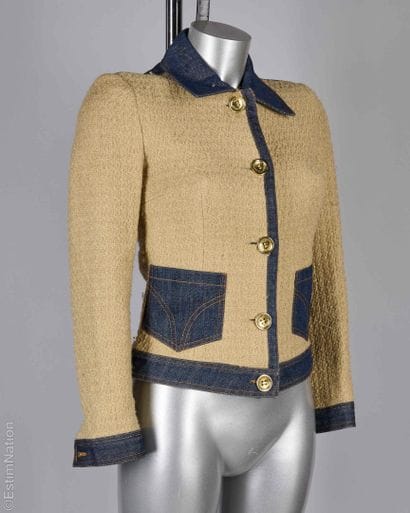 D&G DOLCE & GABBANA CIRCA 2010
VESTE en tweed...